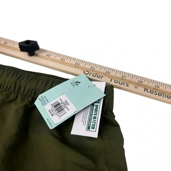 DSG CARGO WOVEN SHORTS WOMENS SIZE LARGE INKY OLIVE ATHLETIC ACTIVEWEAR - Picture 4 of 10